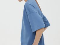 Футболка свободного кроя с принтом