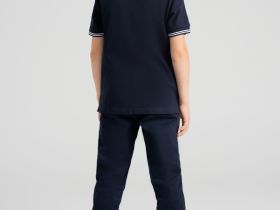 Сорочка трикотажная с воротником поло для мальчиков