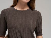 Джемпер прямого кроя из 100% хлопка