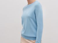 Шерстяной джемпер с округлой горловиной