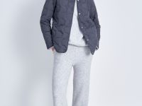 Утепленная куртка прямого силуэта