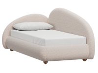 Кровать Табия 120 Букле Кремовый
