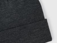 Шапка с отворотом, Серый
