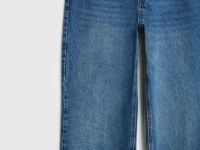 Джинсы со средней посадкой, Синий