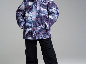 Куртка текстильная с полиуретановым покрытием для мальчиков