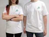 Футболка фирменная Birota (белый S Классический крой)