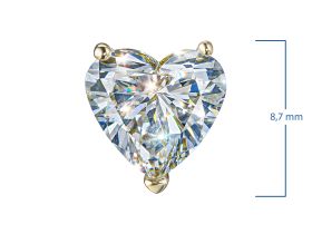 Подвеска из желтого золота э0312пд11231161