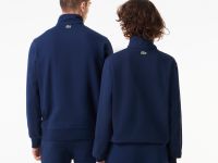 Свитшот Lacoste унисекс с застежкой-молнией с высоким воротом