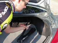 Насос с манометром и шлангом Topeak Mega Morph (черный / серебристый)