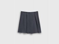Юбка в складку для девочек, Серый