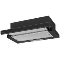 Телескопическая вытяжка KRONA KAMILLA RETRO 600 BLACK