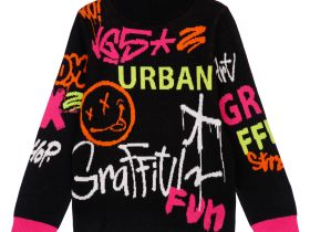 Свитер трикотажный для девочек