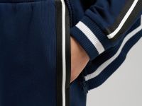 Брюки свободного кроя из футера