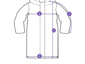 Пальто текстильное с полиуретановым покрытием для девочек