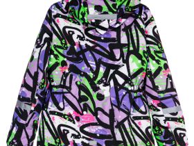 Комплект текстильный с полиуретановым покрытием для девочек: куртка, брюки