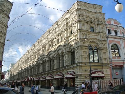 Корпус Верхних торговых рядов, 1889-1893 гг., архитектор А.Н.Померанцев