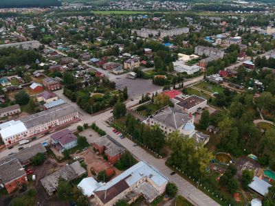 Исторический центр г. Вельска Архангельской области