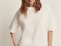 Оверсайз футболка из хлопка