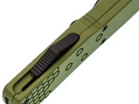 Фронтальный нож Viking Nordway Аспид, сталь 420, рукоять металл зеленый
