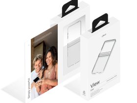 Чехол uBear View Case для Galaxy Z Flip8 прозрачный