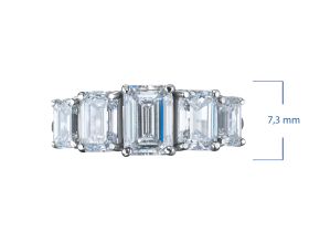 Кольцо из белого золота э4712кц11220883