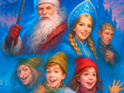 Новогоднее представление &quot;Волшебная школа Деда Мороза&quot;