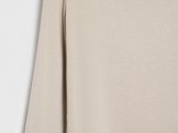 Лонгслив с содержанием модала и шёлка, Бежевый