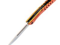 Складной нож Nimo Knives R7 Orange, сталь D2, алюминий