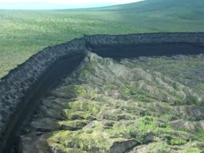 Ученые сообщили о стремительном росте Батагайского кратера в Якутии