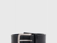 Ремень с широкой пряжкой, Черный