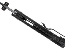 Нож складной Shuffle - KERSHAW 8700BLK, сталь 8Cr13MoV c покрытием BlackOxide, рукоять текстурированный термопластик GFN