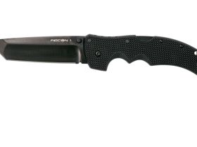 Складной тактический нож Cold Steel Recon 1 Tanto, сталь CPM-S35VN, рукоять G10, черный