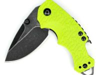 Складной нож Kershaw Shuffle 8700LIMEBW, сталь 8Cr13MoV BlackWash™, компактный мультитул, рукоять GFN зелёная