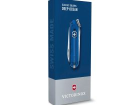 Нож перочинный Victorinox Classic SD Colors, Deep Ocean, 7 функций, 58мм