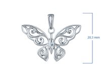 Подвеска из серебра э0612пд03152400