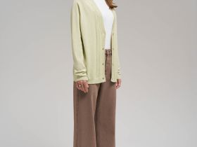 Свободный кардиган с хлопком