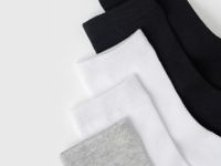 Носки для девочек, 5 пар, Черный