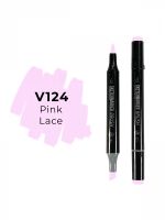 Маркер двухсторонний на спиртовой основе Sketchmarker Brush Цвет Розовые кружева