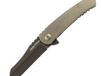 Нож складной Ontario Carter Prime, сталь D2, рукоять титан, gray