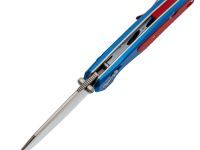 Складной нож Trivisa Hornet-08L, сталь 14C28N, рукоять алюминий/G10