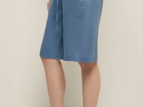 Шорты изо льна на резинке