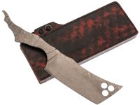 Нож Barmaley Knives Мортус М, сталь AUS-10Co, красный