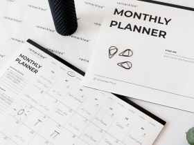 Настольный отрывной планер по месяцам Remarklee