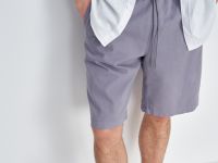 Шорты из хлопка с эластичным поясом