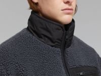 Свободная куртка из шерпы