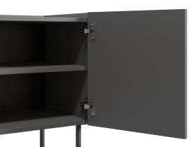 ТВ-тумба Дигарс 203x60 Графитовый