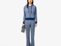 Женская жаккардовая толстовка Lacoste