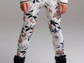 Брюки трикотажные для девочек (легинсы укороченные), 2 пары в комплекте