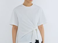 Футболка с узлом, Белый