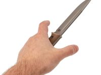 Нож Тактик, сталь AUS10co, рукоять G-10 песочный